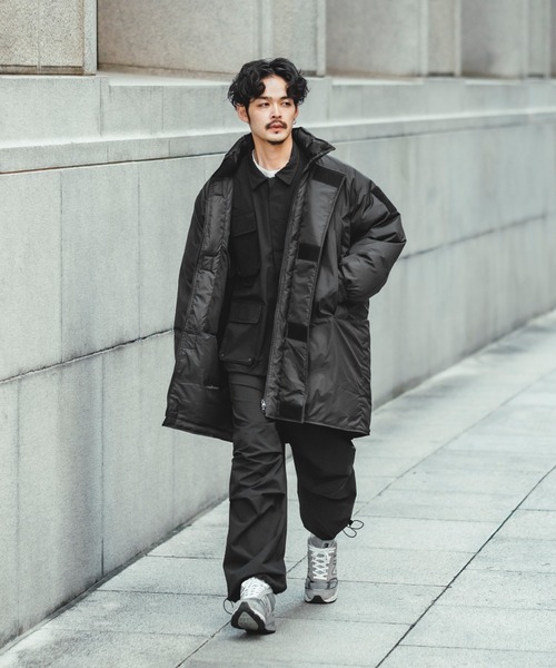 improves（インプローブス）の「ダウン モンスターパーカー（ダウンジャケット/コート・メンズ・カーキ/ブラック/オリーブ・MEDIUM/LARGE）」の8枚目の写真