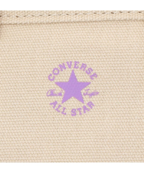 CONVERSE（コンバース）の「【CONVERSE/コンバース】PILE CANVASXS TOTE BAG パイルキャンバス トート ショルダー バッグ（ショルダーバッグ・レディース・ブラウン/ライトパープル/オレンジ・FREE）」の4枚目の写真
