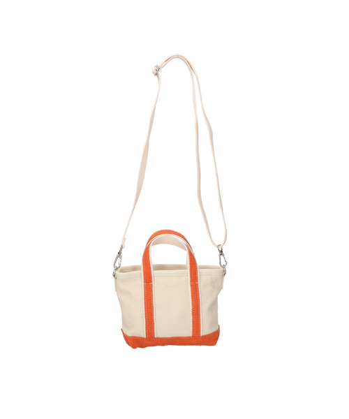 CONVERSE（コンバース）の「【CONVERSE/コンバース】PILE CANVASXS TOTE BAG パイルキャンバス トート ショルダー バッグ（ショルダーバッグ・レディース・ブラウン/ライトパープル/オレンジ・FREE）」の11枚目の写真