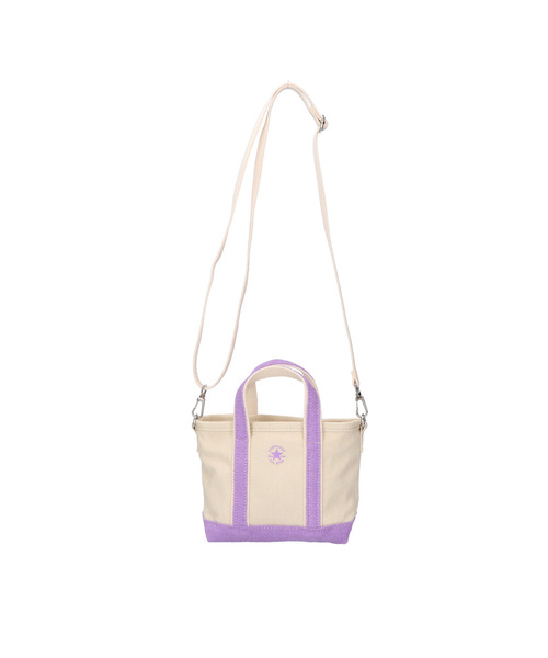 CONVERSE（コンバース）の「【CONVERSE/コンバース】PILE CANVASXS TOTE BAG パイルキャンバス トート ショルダー バッグ（ショルダーバッグ・レディース・ブラウン/ライトパープル/オレンジ・FREE）」の13枚目の写真