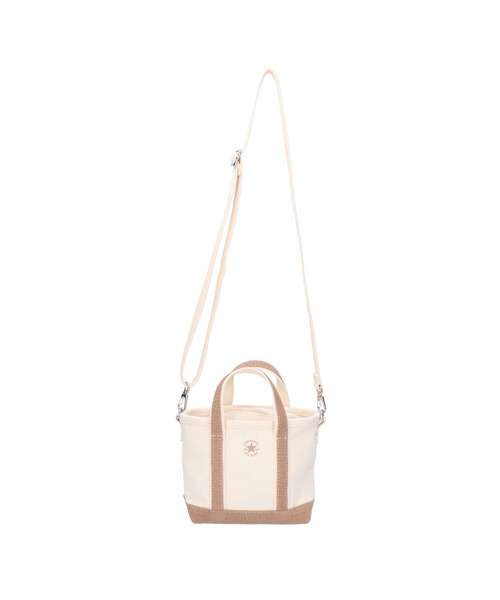 CONVERSE（コンバース）の「【CONVERSE/コンバース】PILE CANVASXS TOTE BAG パイルキャンバス トート ショルダー バッグ（ショルダーバッグ・レディース・ブラウン/ライトパープル/オレンジ・FREE）」の12枚目の写真