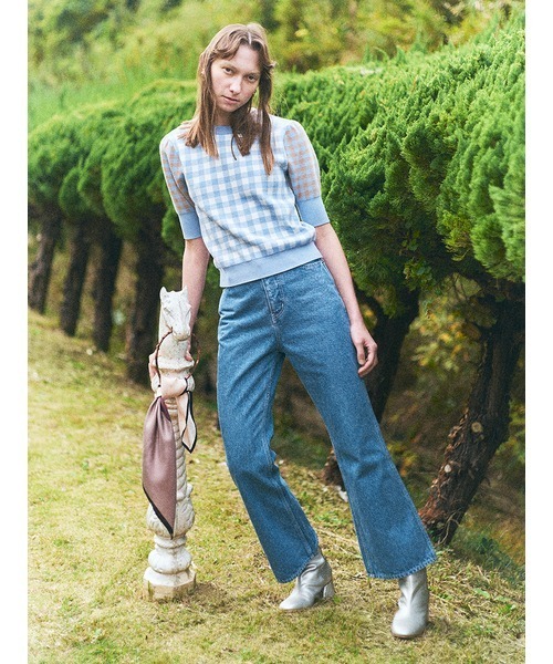 FURFUR（ファーファー）の「異素材コンビショートブーツ（ブーツ・レディース・ブラック/ベージュ/シルバー・36/37/38）」の5枚目の写真