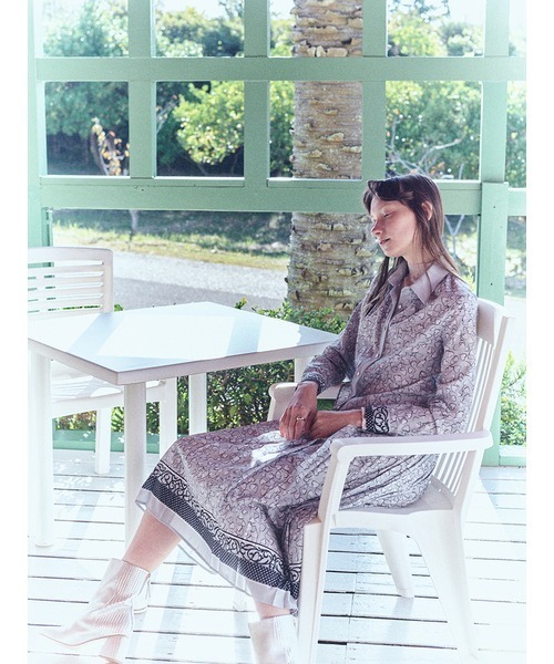 FURFUR（ファーファー）の「異素材コンビショートブーツ（ブーツ・レディース・ブラック/ベージュ/シルバー・36/37/38）」の7枚目の写真