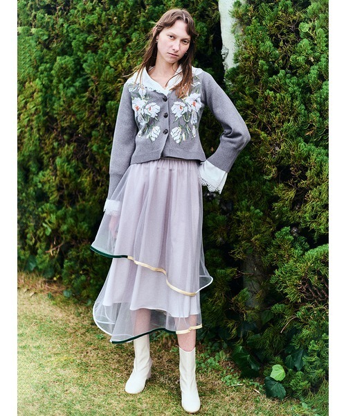 FURFUR（ファーファー）の「異素材コンビショートブーツ（ブーツ・レディース・ブラック/ベージュ/シルバー・36/37/38）」の8枚目の写真