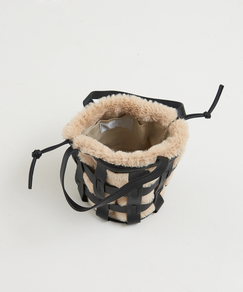 soeur（スール）の「SOEUR/カゴメッシュファートートBAG（トートバッグ・レディース・ブラック/ブラウン・フリー）」の18枚目の写真