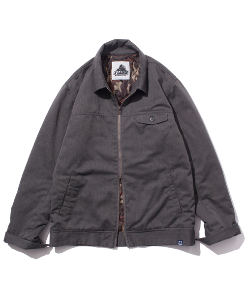 XLARGE（エクストララージ）の「WORK JACKET（その他アウター・メンズ・ブラック/アッシュグレー/ダークグリーン/オレンジ・X-LARGE/MEDIUM/LARGE/SMALL）」の2枚目の写真