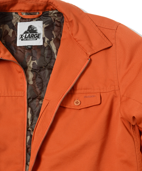 XLARGE（エクストララージ）の「WORK JACKET（その他アウター・メンズ・ブラック/アッシュグレー/ダークグリーン/オレンジ・X-LARGE/MEDIUM/LARGE/SMALL）」の8枚目の写真