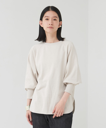 collex | ＜手洗い可＞コンパクトミニ裏毛ドルマンスリーブプルオーバー(Tシャツ/カットソー)