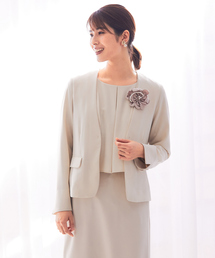 Abahouse Devinette（ドゥヴィネット）の「【セレモニー対応】コサージュ（ブローチ/コサージュ）」