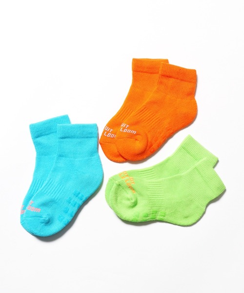 FRUIT OF THE LOOM（フルーツオブザルーム）の「FRUIT OF THE LOOM/フルーツオブザルーム 無地マルチ 無地ネオン 靴下（ソックス/靴下・キッズ・その他/その他1・M/S）」の2枚目の写真