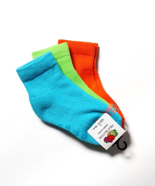 FRUIT OF THE LOOM（フルーツオブザルーム）の「FRUIT OF THE LOOM/フルーツオブザルーム 無地マルチ 無地ネオン 靴下（ソックス/靴下・キッズ・その他/その他1・M/S）」の5枚目の写真