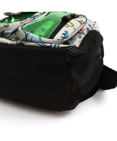 BREEZE（ブリーズ）の「福井県立恐竜博物館コラボ 恐竜総柄リュック（バックパック/リュック・キッズ・ブラック/ベージュ・MEDIUM/SMALL）」の4枚目の写真