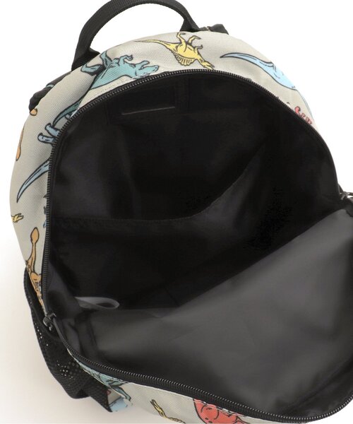 BREEZE（ブリーズ）の「福井県立恐竜博物館コラボ 恐竜総柄リュック（バックパック/リュック・キッズ・ブラック/ベージュ・MEDIUM/SMALL）」の12枚目の写真