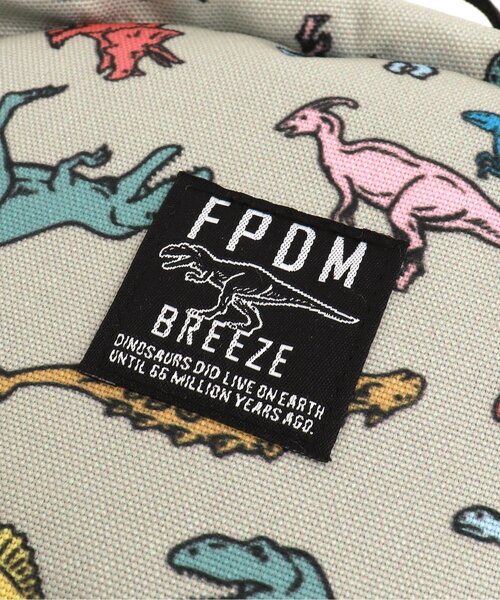BREEZE（ブリーズ）の「福井県立恐竜博物館コラボ 恐竜総柄リュック（バックパック/リュック・キッズ・ブラック/ベージュ・MEDIUM/SMALL）」の20枚目の写真