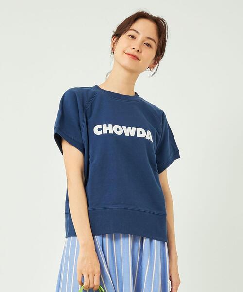Goodwear(Since1983)(グッドウェア)の「※※※【別注】<Goodwear> ショートスリーブ スウェット プルオーバー カットソー(スウェット・レディース・グレー/ネイビー/ピンク・FREE)」の2枚目の写真