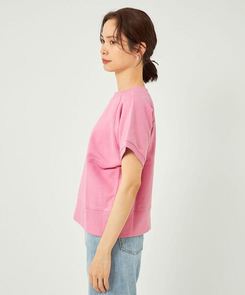Goodwear(Since1983)(グッドウェア)の「※※※【別注】<Goodwear> ショートスリーブ スウェット プルオーバー カットソー(スウェット・レディース・グレー/ネイビー/ピンク・FREE)」の5枚目の写真