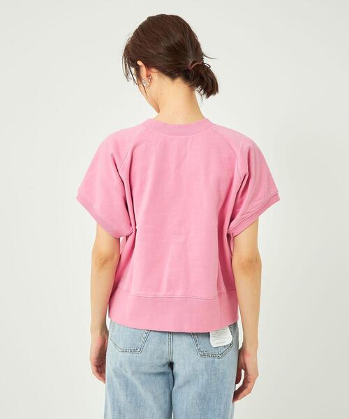 Goodwear(Since1983)(グッドウェア)の「※※※【別注】<Goodwear> ショートスリーブ スウェット プルオーバー カットソー(スウェット・レディース・グレー/ネイビー/ピンク・FREE)」の6枚目の写真
