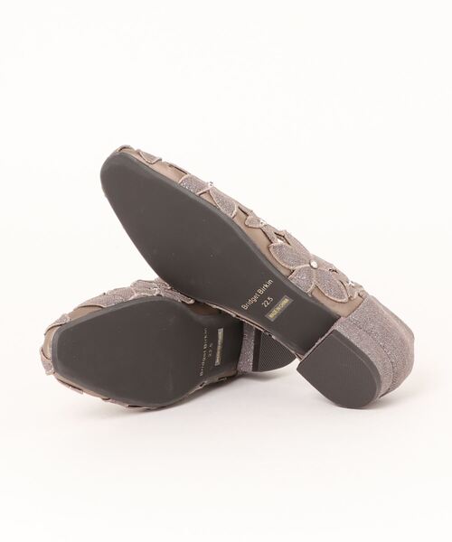 Bridget Birkin(ブリジットバーキン)の「【Bridget Birkin】フラワーカットワークラメパンプス(531023)(パンプス・レディース・ブラウン/ライトブルー/アイボリー/ブラック/ベージュ・22.5/23/23.5/24/24.5)」の14枚目の写真