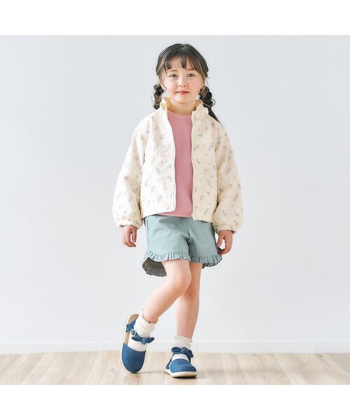 apres les cours（アプレレクール）の「【撥水加工】バラエティウィンドブレーカー（ナイロンジャケット・キッズ・その他3/サーモンピンク/ブルー/イエロー/ベージュ・100/110/120/140/130/80/90）」の18枚目の写真