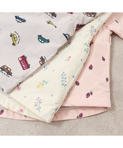 apres les cours（アプレレクール）の「【撥水加工】バラエティウィンドブレーカー（ナイロンジャケット・キッズ・その他3/サーモンピンク/ブルー/イエロー/ベージュ・100/110/120/140/130/80/90）」の19枚目の写真