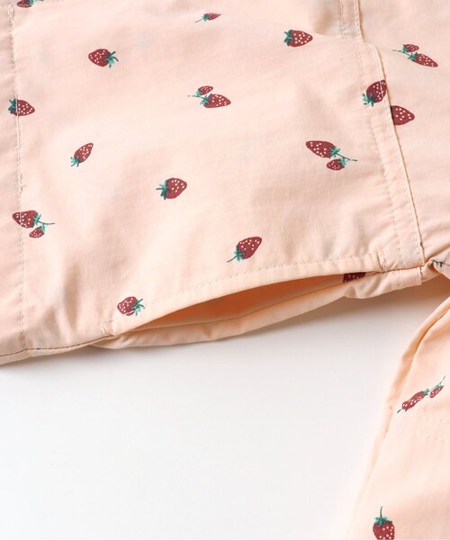 apres les cours（アプレレクール）の「【撥水加工】バラエティウィンドブレーカー（ナイロンジャケット・キッズ・その他3/サーモンピンク/ブルー/イエロー/ベージュ・100/110/120/140/130/80/90）」の7枚目の写真