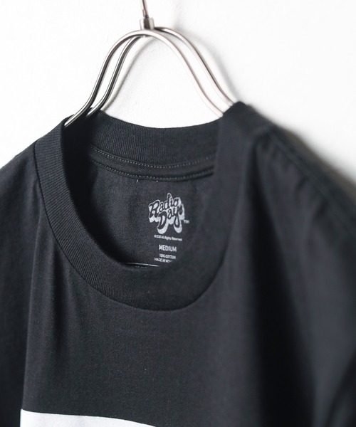 Mag.(マグ)の「【Radio Days】AUDREY HEPBURN S/S TEE オードリーヘップバーン プリントTシャツ(Tシャツ/カットソー・メンズ・ホワイト/ブラック・X-LARGE/MEDIUM/LARGE)」の4枚目の写真