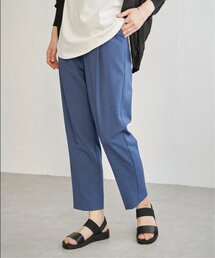 リネンライクテーパードパンツ