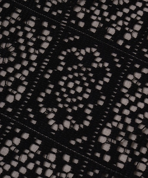 CIAO（チャオ）の「ciao レースシアーシャツ　長袖（シャツ/ブラウス・メンズ・ブラック/ブラック系その他/ホワイト系その他/ホワイト・M/L）」の17枚目の写真