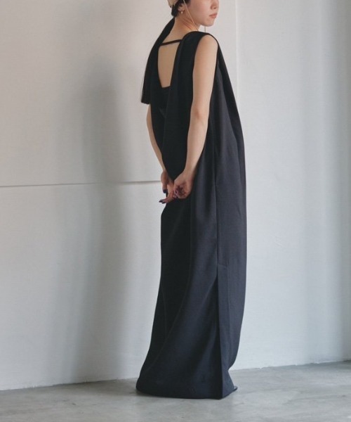 Todayful Back Drape Dressバックドレープドレス セール】バックドレープドレス（ワンピース）｜TODAYFUL