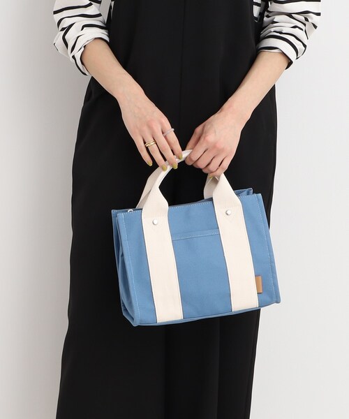 SHOO・LA・RUE（シューラルー）の「◆キャンバス 3層ポケット トートバッグ（トートバッグ・レディース・グレー/ブルー/ブラック・00）」の17枚目の写真