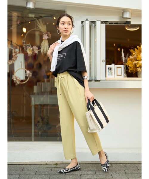 SHOO・LA・RUE（シューラルー）の「◆キャンバス 3層ポケット トートバッグ（トートバッグ・レディース・グレー/ブルー/ブラック・00）」の8枚目の写真