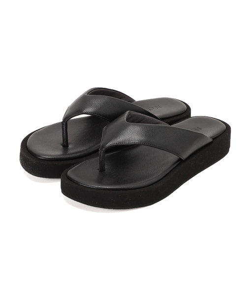 LE TALON（ルタロン）の「アツゾコトングサンダル（サンダル・レディース・アイボリー/ブラック系その他・LARGE/MEDIUM/X-LARGE/SMALL）」の7枚目の写真