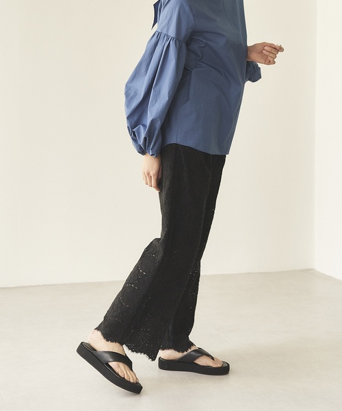 LE TALON（ルタロン）の「アツゾコトングサンダル（サンダル・レディース・アイボリー/ブラック系その他・LARGE/MEDIUM/X-LARGE/SMALL）」の17枚目の写真