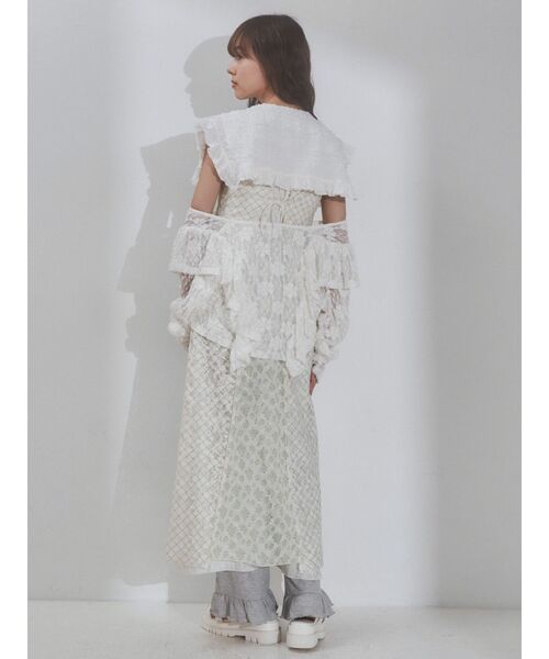 merry jenny(メリージェニー)の「flower × check キャミワンピース(ワンピース・レディース・グリーン/イエロー・FREE)」の17枚目の写真