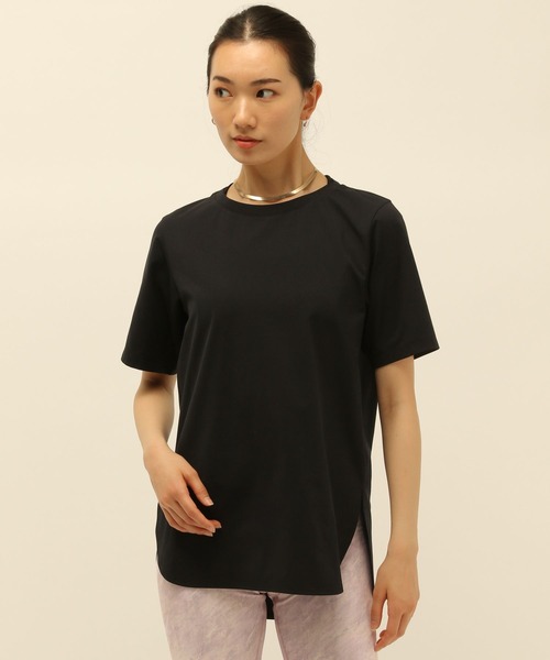 HEREIAM（ヘレイアム）の「【HEREIAM】吸水速乾／シティアスレ半袖（Tシャツ/カットソー・レディース・ホワイト/ライトグレー/ブラック・MEDIUM/SMALL）」の2枚目の写真