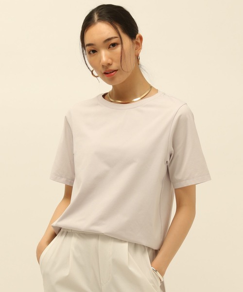 HEREIAM（ヘレイアム）の「【HEREIAM】吸水速乾／シティアスレ半袖（Tシャツ/カットソー・レディース・ホワイト/ライトグレー/ブラック・MEDIUM/SMALL）」の7枚目の写真