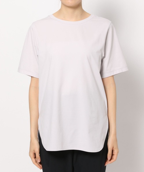 HEREIAM（ヘレイアム）の「【HEREIAM】吸水速乾／シティアスレ半袖（Tシャツ/カットソー・レディース・ホワイト/ライトグレー/ブラック・MEDIUM/SMALL）」の12枚目の写真