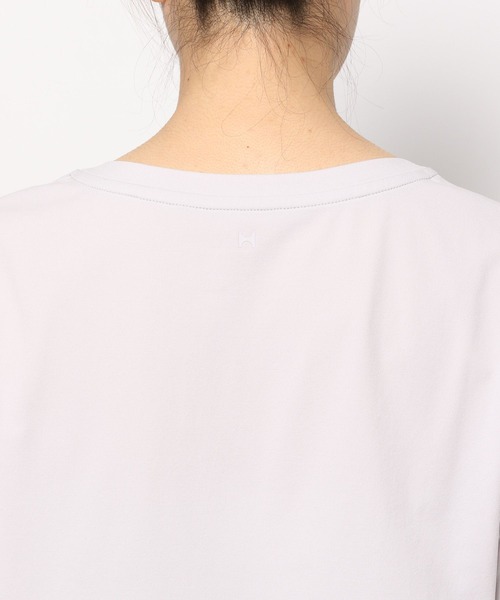 HEREIAM（ヘレイアム）の「【HEREIAM】吸水速乾／シティアスレ半袖（Tシャツ/カットソー・レディース・ホワイト/ライトグレー/ブラック・MEDIUM/SMALL）」の18枚目の写真