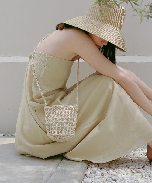 EFOLE(エフォル)の「Macrame mini shoulder bag / マクラメ ミニ ショルダー バッグ(ショルダーバッグ・レディース・オフホワイト・FREE)」の7枚目の写真