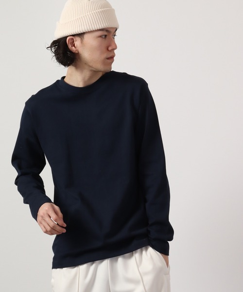 FUNALIVE(ファンアライブ)の「KONGOW ビックサイズ/キングサイズ ヘビーウェイト Tシャツ 長袖 7.5オンス(Tシャツ/カットソー・メンズ・ブラック/カーキ/その他2/ネイビー/ホワイト/その他1・3L/4L)」の14枚目の写真