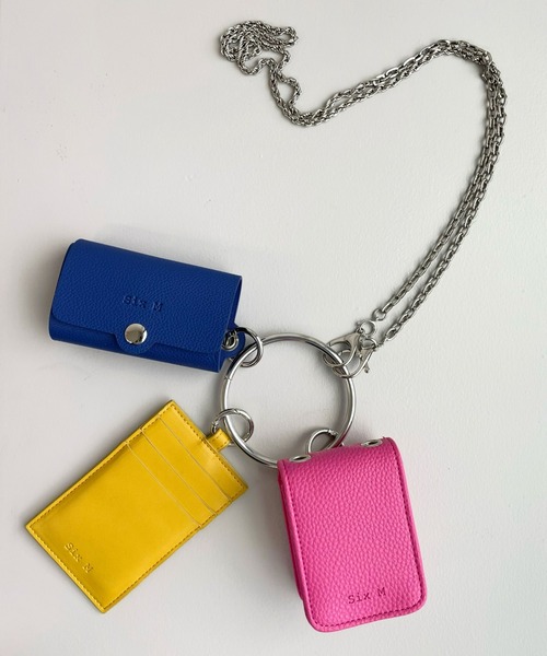 WHO'S WHO gallery（フーズフーギャラリー）の「【SixM/シックスエム】マルチMIXケース（ショルダーバッグ・レディース・シルバー/イエロー/オレンジ・FREE）」の10枚目の写真