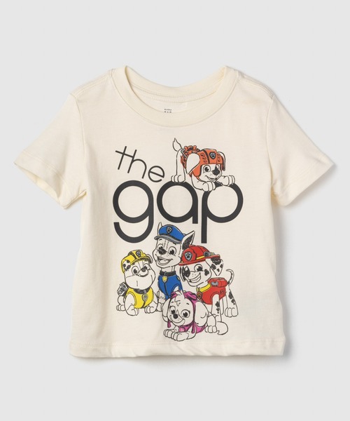GAP（ギャップ）の「パウ・パトロール グラフィックTシャツ (幼児・ユニセックス)PAW PATROL（Tシャツ/カットソー・キッズ・ホワイト/ホワイト系その他/ブルー・12-18M/18-24M/2 YRS/3 YRS/4 YRS/5 YRS）」の3枚目の写真