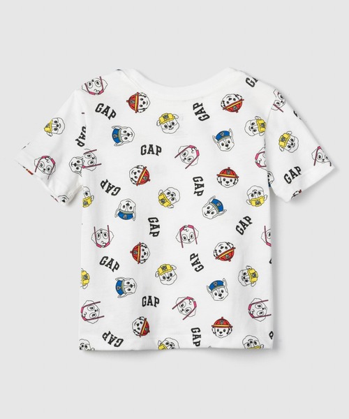 GAP（ギャップ）の「パウ・パトロール グラフィックTシャツ (幼児・ユニセックス)PAW PATROL（Tシャツ/カットソー・キッズ・ホワイト/ホワイト系その他/ブルー・12-18M/18-24M/2 YRS/3 YRS/4 YRS/5 YRS）」の4枚目の写真