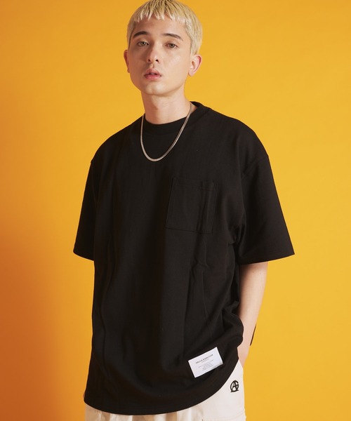 GALLIS ADDICTION(ガリスアディクション)の「GA BIG刺繍 TEE(Tシャツ/カットソー・メンズ・ブラック/ホワイト/ブラウン・M/L)」の2枚目の写真