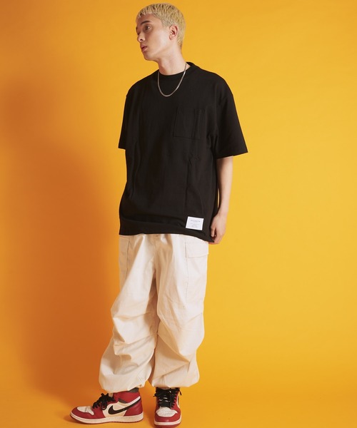 GALLIS ADDICTION(ガリスアディクション)の「GA BIG刺繍 TEE(Tシャツ/カットソー・メンズ・ブラック/ホワイト/ブラウン・M/L)」の15枚目の写真