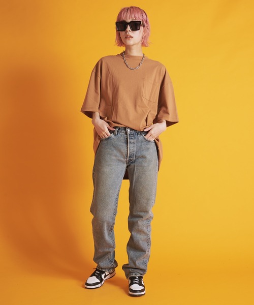 GALLIS ADDICTION(ガリスアディクション)の「GA BIG刺繍 TEE(Tシャツ/カットソー・メンズ・ブラック/ホワイト/ブラウン・M/L)」の9枚目の写真