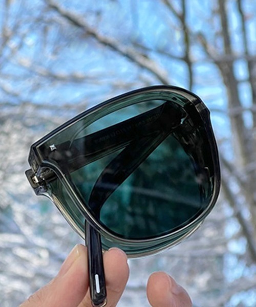 Futier land（フューティアランド）の「コンパクトサングラス（サングラス・レディース・ブラウン/グリーン/ブラック/ブルー・FREE）」の10枚目の写真