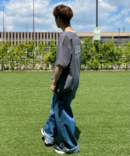 Lee（リー）の「【Lee】デカロゴリンガーＴ（Tシャツ/カットソー・メンズ・ダークグレー・L/XL/M）」の17枚目の写真