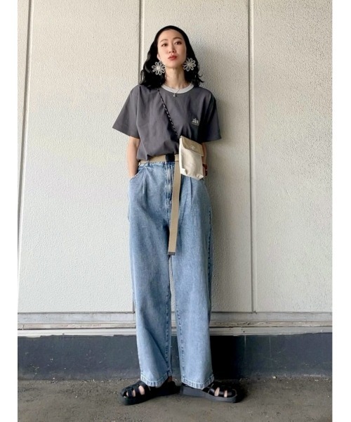 Lee（リー）の「【Lee】デカロゴリンガーＴ（Tシャツ/カットソー・メンズ・ダークグレー・L/XL/M）」の8枚目の写真
