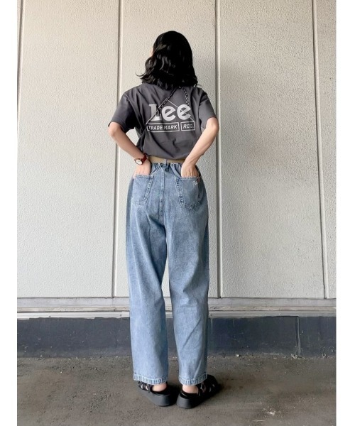 Lee（リー）の「【Lee】デカロゴリンガーＴ（Tシャツ/カットソー・メンズ・ダークグレー・L/XL/M）」の10枚目の写真